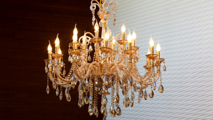 sparkling chandelier