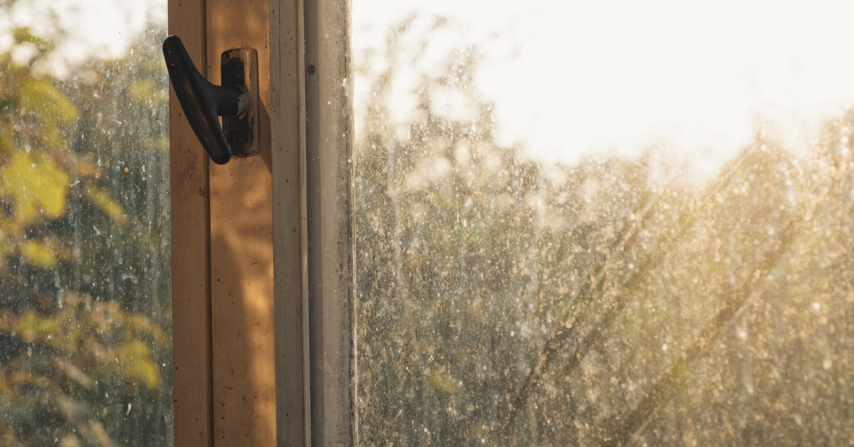 dirty window