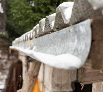 Gutter Cleaning Before Winter Damage