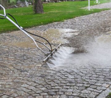 Pressure washing
