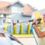 Pressure washing